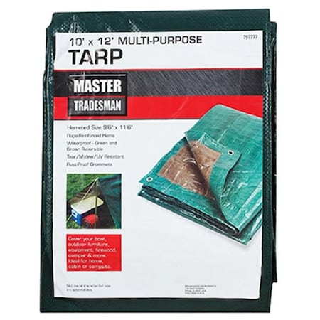Gardencontrol Tarp, Hunter Green, Polyethylene GA699445